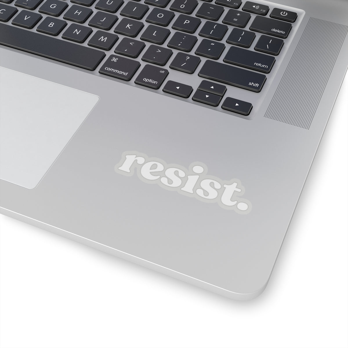 Resist Kiss-Cut Stickers - Empowering Vinyl Decals for Political Activism & Protest