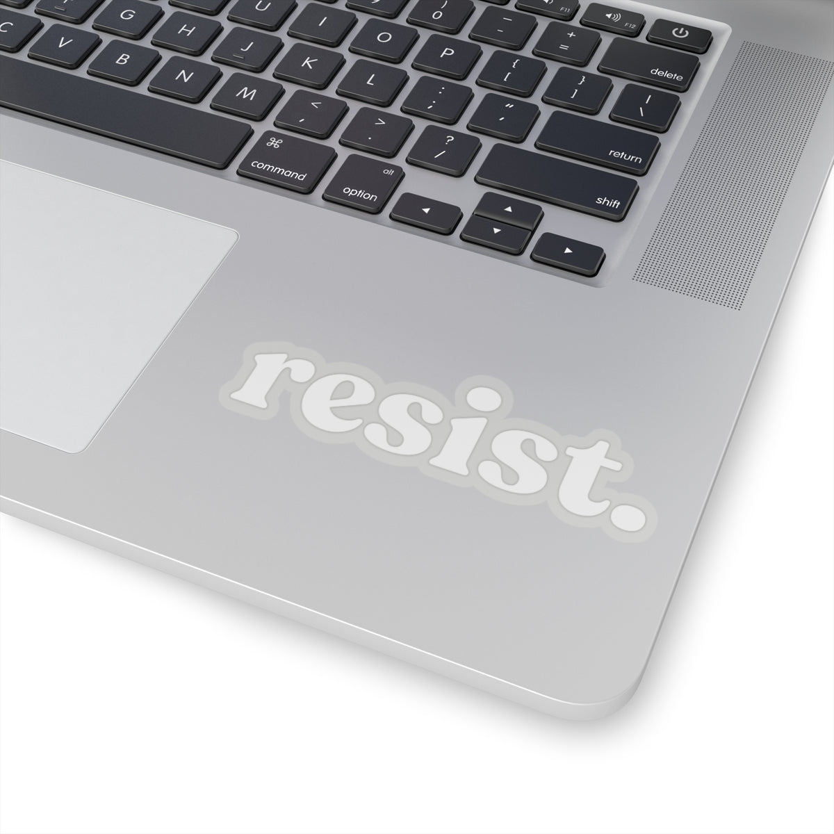 Resist Kiss-Cut Stickers - Empowering Vinyl Decals for Political Activism & Protest