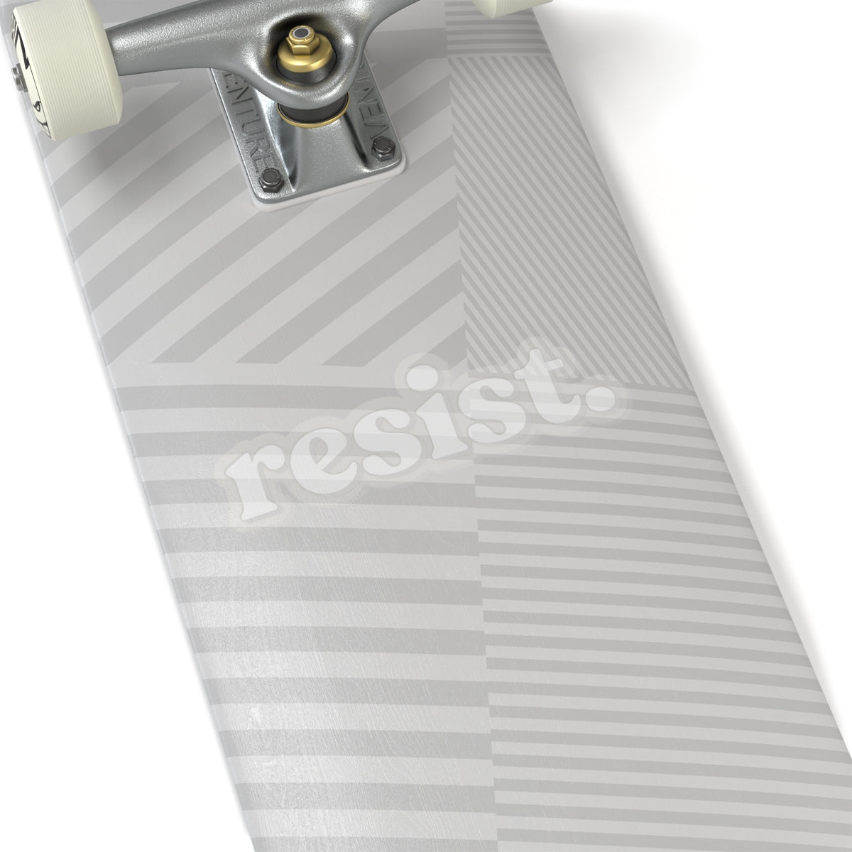 "resist." Vinyl Sticker with Drop Shadow | Bold Activism & Protest Decal